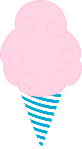Image Transparent Cute Circo Minus Pinterest - Cotton Candy Clipart Transparent (286x520), Png Download