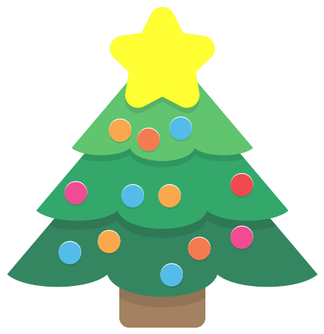 19 Simple Christmas Tree Clip Library Stock Huge Freebie - Christmas Tree Clipart Cute (500x500), Png Download