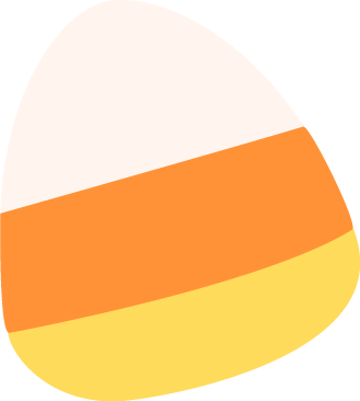 Candy Corn Corn Outline Clipart - Candy Corn Clip Art Funny (329x366), Png Download