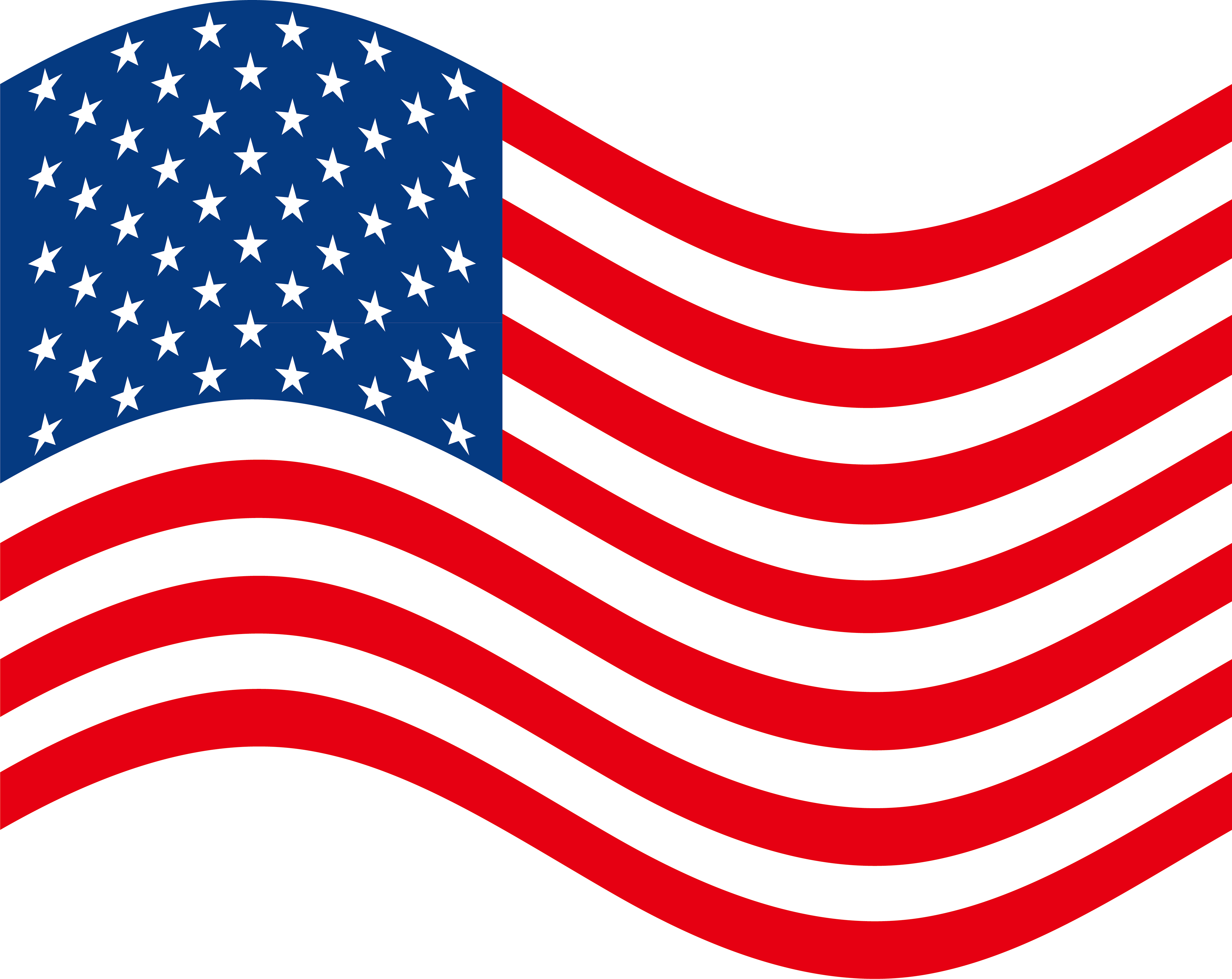 Flag Of The United States Clip Art - Martin Luther King Jr Memorial Flag (4472x3553), Png Download