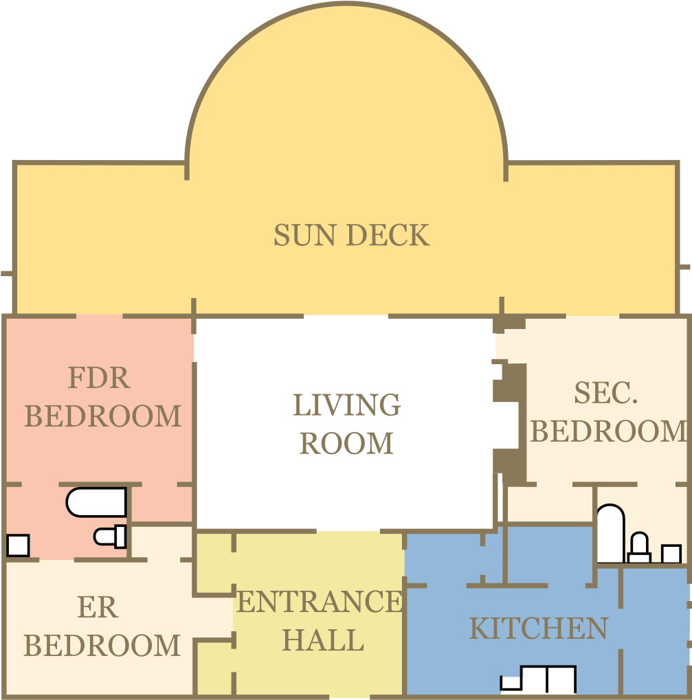 Little White House Floor Plan - Little White House Warm Springs Floor Plan (1020x1024), Png Download