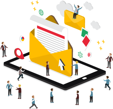 Email Marketing - Email Marketing Images Png (420x350), Png Download