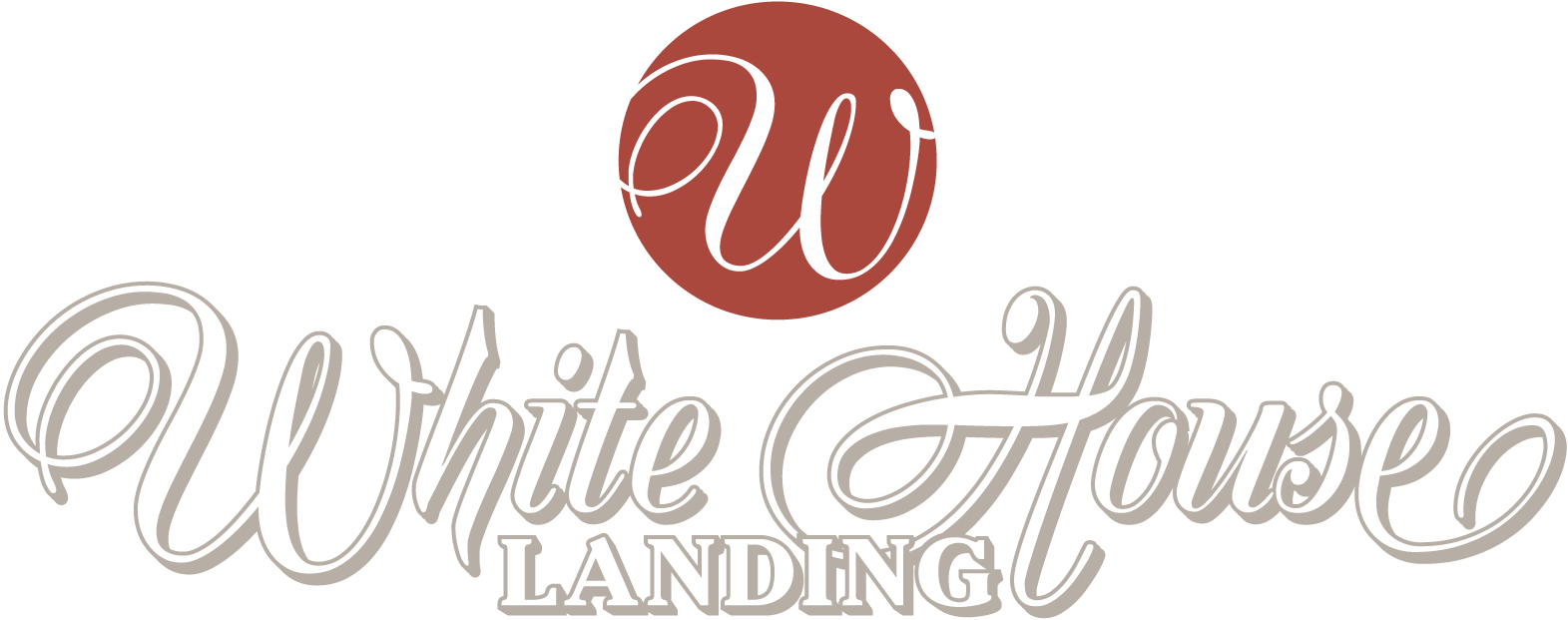 White House Landing Affordable Apartments In White - Calligraphy (1571x621), Png Download