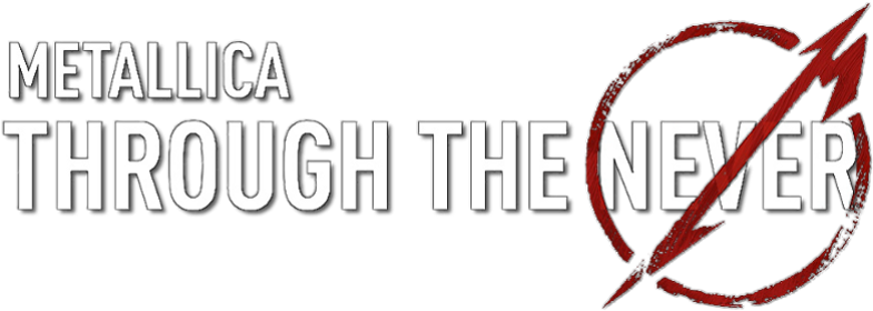 Metallica Through The Never Is A 2013 American Imax - Metallica Into The Never Logo (800x310), Png Download
