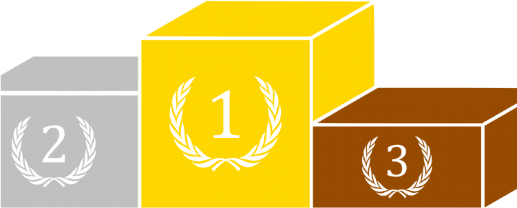 Unusual Effect Tier List - Podium Clipart (750x420), Png Download