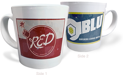 Team Fortress 2 Mugs ♥ - Tf2 Red (450x422), Png Download