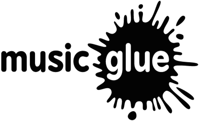Metallica And Chili Peppers Join Music Glue As Part - Music Glue Logo (648x396), Png Download