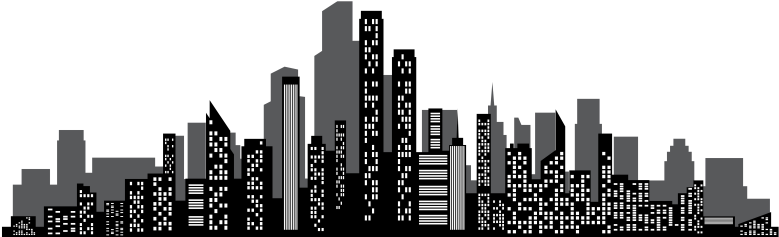 Cityscape Clip Art (790x246), Png Download