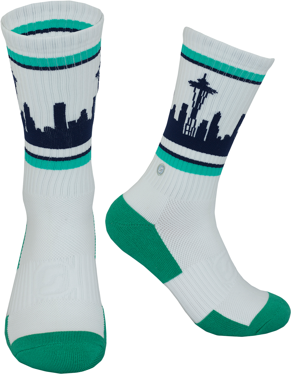 Seattle Skyline Socks - Skyline (2160x1440), Png Download