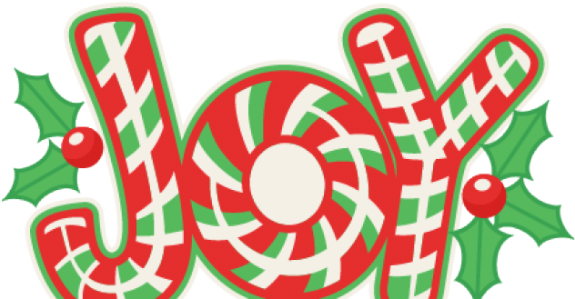 Merry Christmas Text Clipart Candy Cane - Zuckerstange-freude-weihnachtsfeiertags-platte Melaminteller (640x480), Png Download