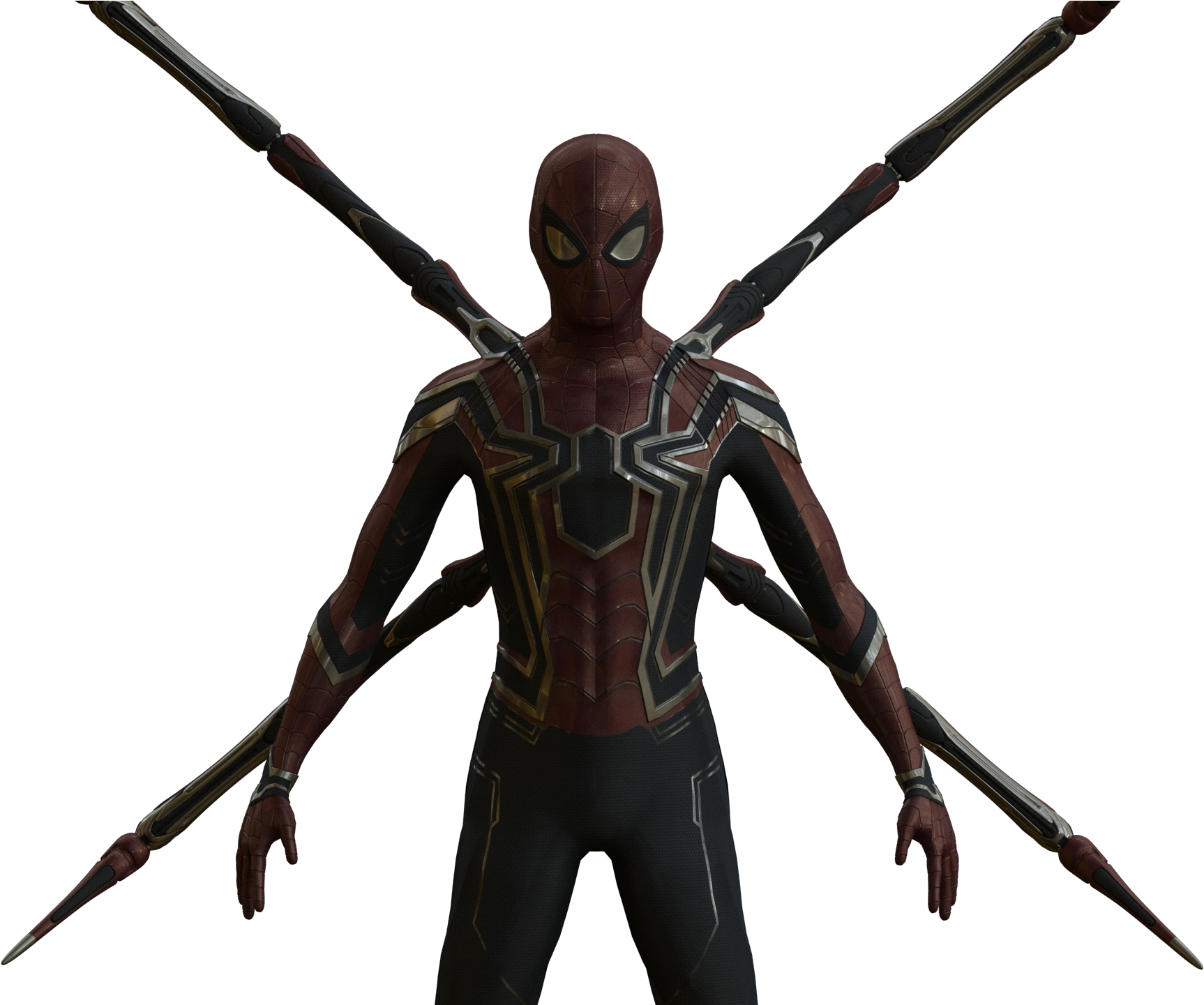 Iron Spider-spider - Iron Spider (1920x1440), Png Download