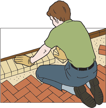 Lay Header / String Course - Pavement (500x370), Png Download