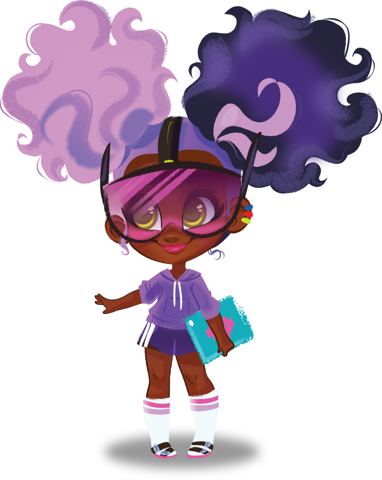 Kali - Hairdorables Big Hair Don T Care (745x935), Png Download