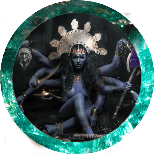 Kali Goddess Bundle (543x550), Png Download