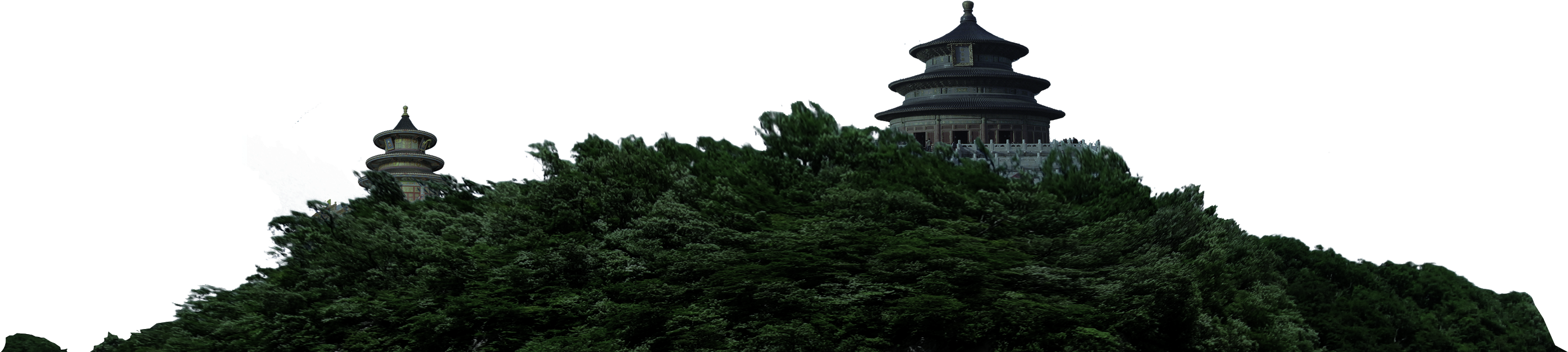 Fg Mountains Day Throneroom - Hindu Temple (5790x1728), Png Download