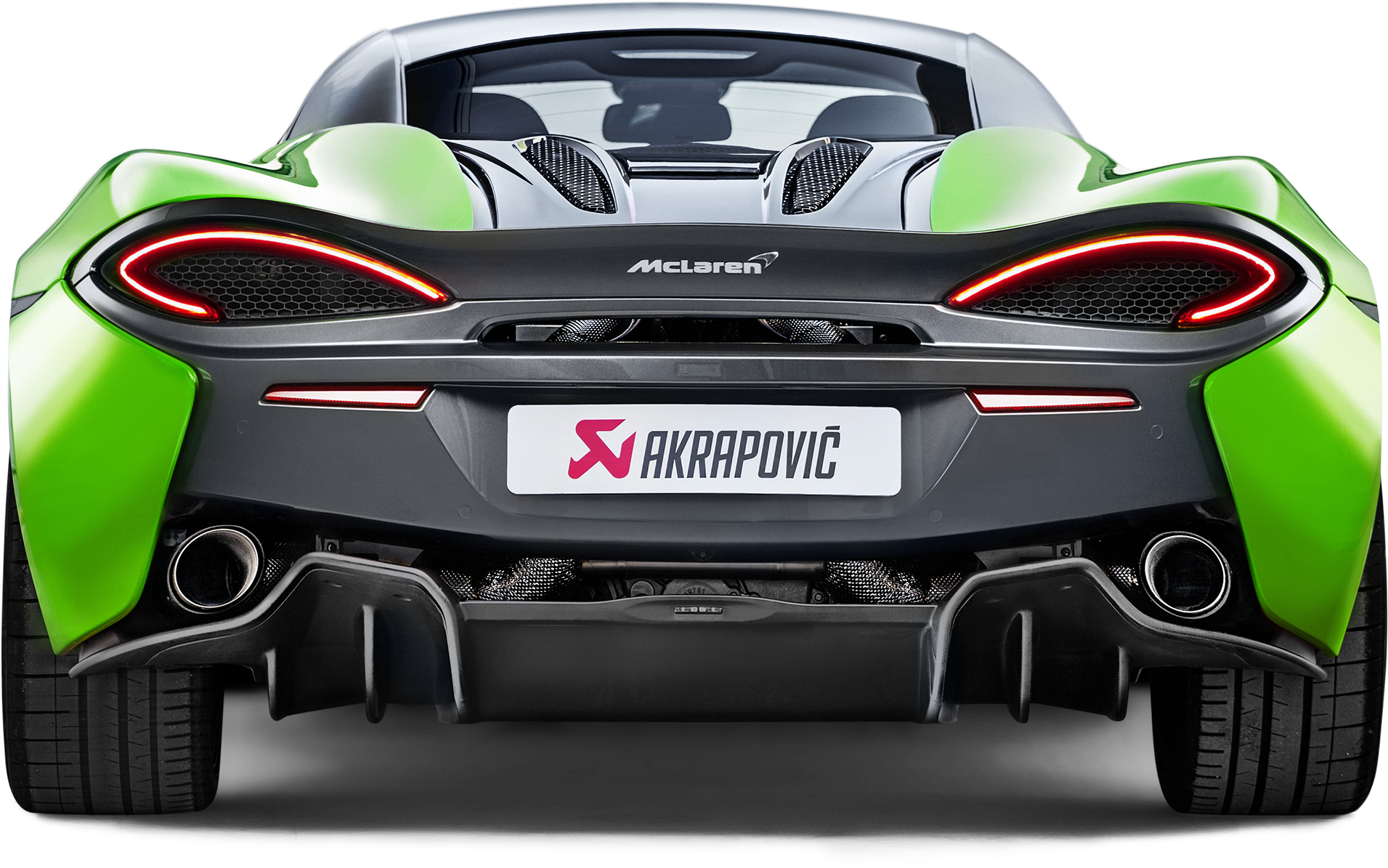 Mclaren 570s/570s Spider / 570gt Slip-on Line (2362x1772), Png Download