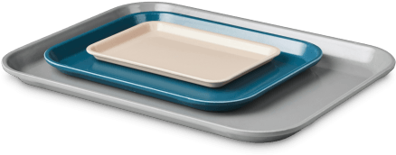Teal Figerglass Tray - Glass Fiber (473x630), Png Download