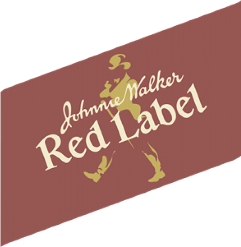 Johnnie Walker Red Label Logo (500x500), Png Download