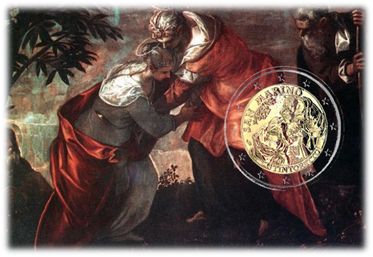 The Republic Of San Marino Will Celebrate The 500th - Tintoret: La Scuola Grande Di San Rocco [book] (750x517), Png Download