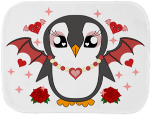 #valentines #penguin #love #romance #goldfishdreamsdesigns - Romance (350x350), Png Download