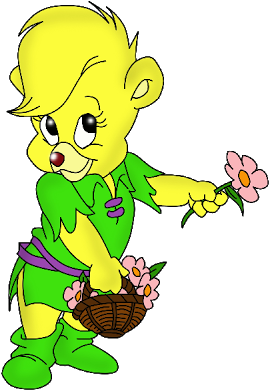 Gummy Bear Clipart Yellow - Hd Cartoon Gummy Bear (400x400), Png Download