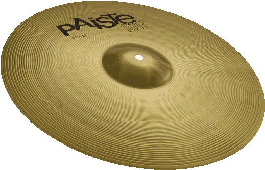Paiste 101 Brass 20" Ride Cymbal - Paiste 101 Brass 20 Inch Ride Cymbal (596x411), Png Download