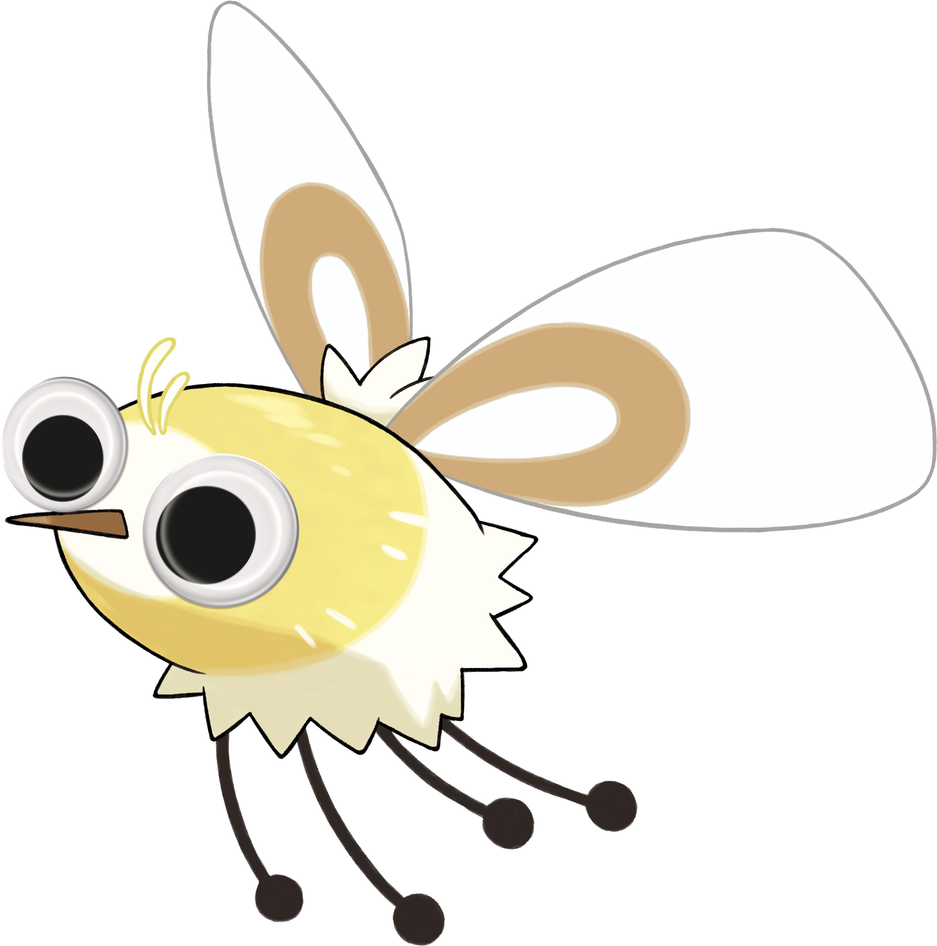 Cutie - Pokemon Sun New Fairy Type (2364x2318), Png Download