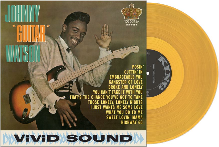Watson, Johnny 'guitar' - Johnny Guitar Watson King Records (900x900), Png Download