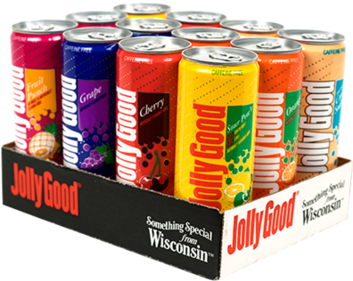 12 Pack - Choose Flavor - Jolly Good Soda (550x358), Png Download