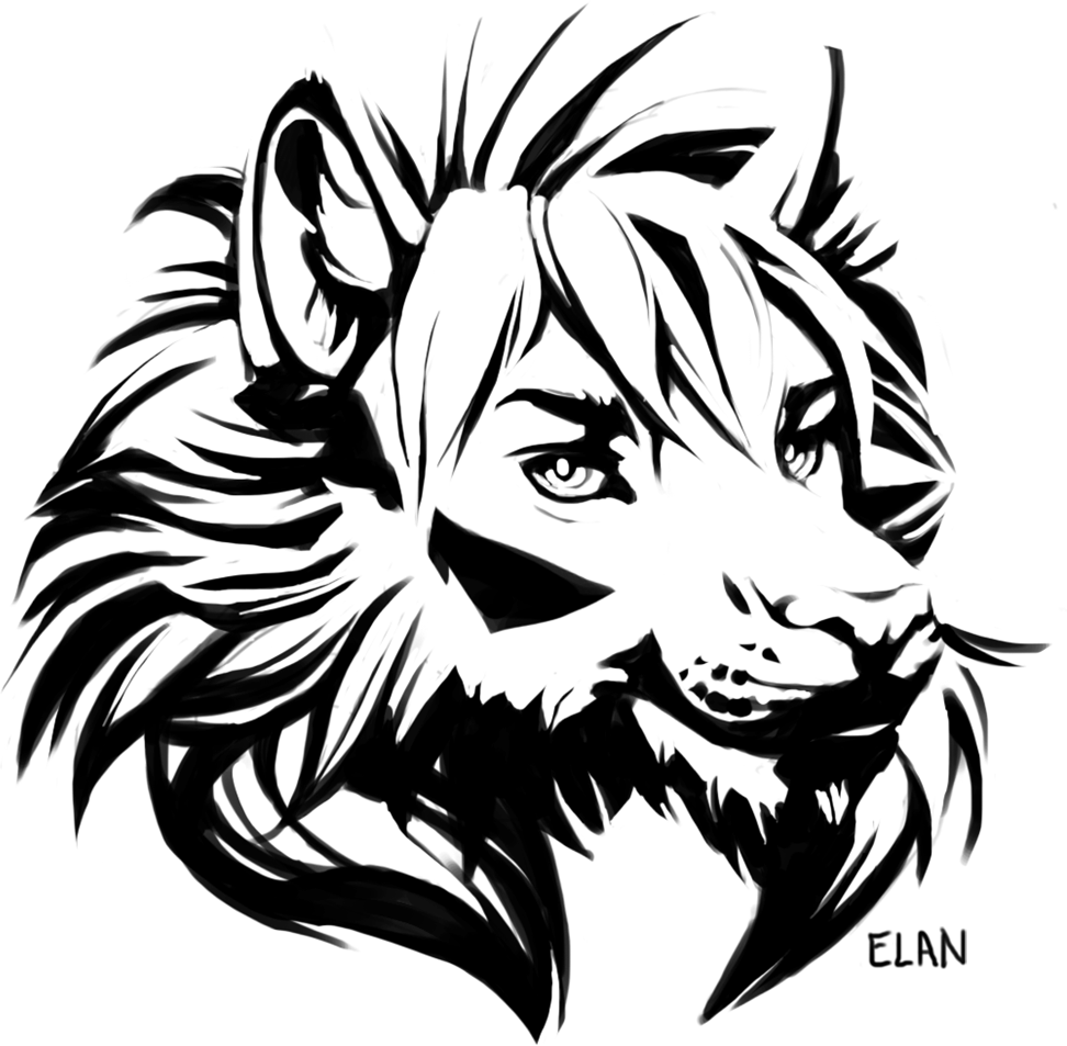 Stencil Elan - Illustration (972x953), Png Download