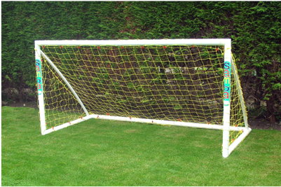 Samba Mini Goal - Samba Fun Football Goal With Upvc Corners 8' X 4' (400x480), Png Download