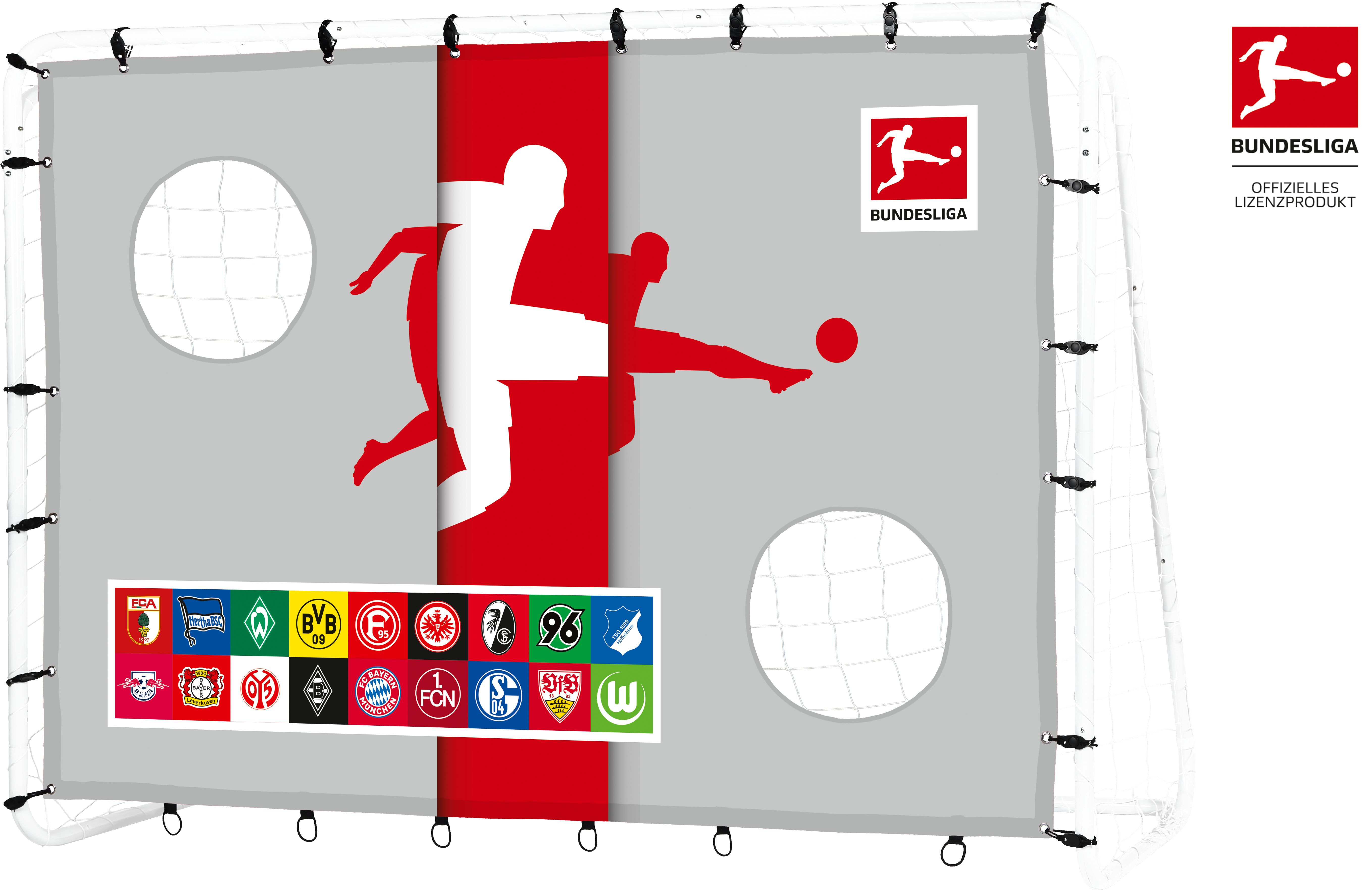 Bundesliga Football Goal "play" - 44814 Wagen-set Bundesliga (set 3) (5981x3840), Png Download