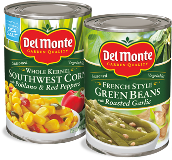 Del Monte Southwest Corn, With Pablano & Red Pepper, (350x400), Png Download