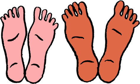 Muun Configurator Feet Couple (474x284), Png Download