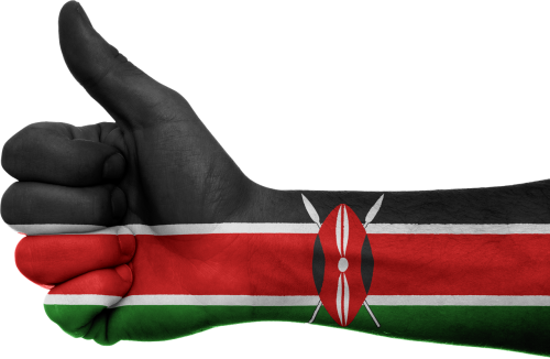 Kenya Flag No Background (500x326), Png Download