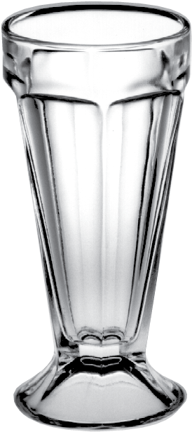 Classic Soda Glass - Pint Glass (308x638), Png Download