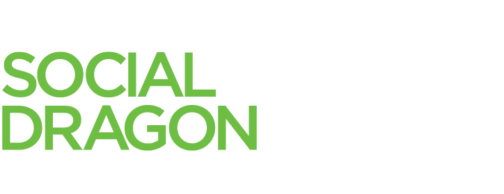 Social Media Marketing - White Dragon Png Logo (724x279), Png Download