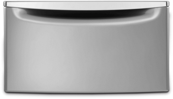 Pedestals - Whirlpool 15.5" Laundry Pedestal With Chrome Handle (600x470), Png Download