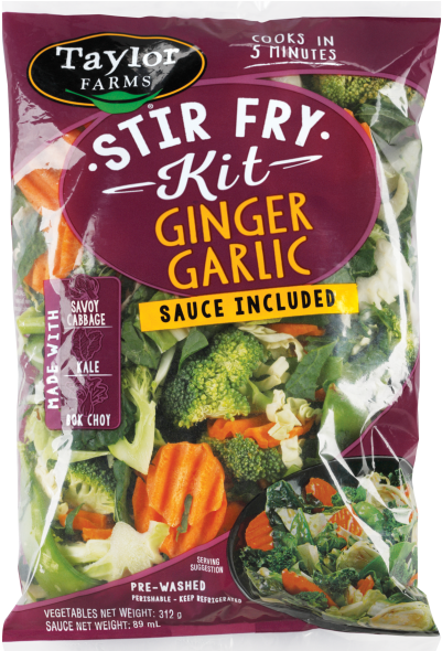 20171115124415 - Taylor Farms Mandarin Orange Stir Fry Kit, 13 Oz (441x589), Png Download