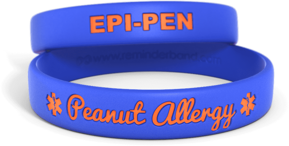 Epi-pen Bracelet - Allergy (1008x562), Png Download