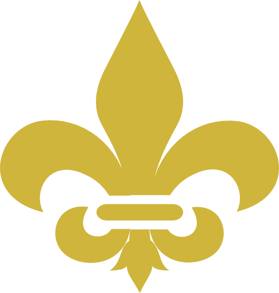 Royal Fleur De Lis Clip Art - Le Fleur De Lis (570x598), Png Download