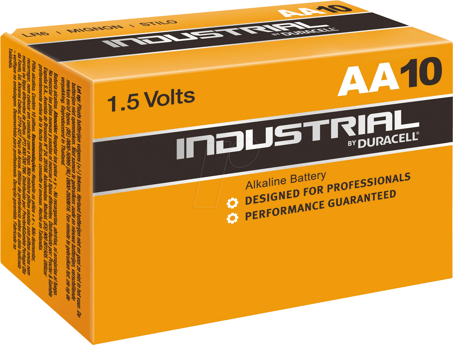 10-pack Duracell Industrial,1 - Duracell Industrial Aa (1560x1184), Png Download