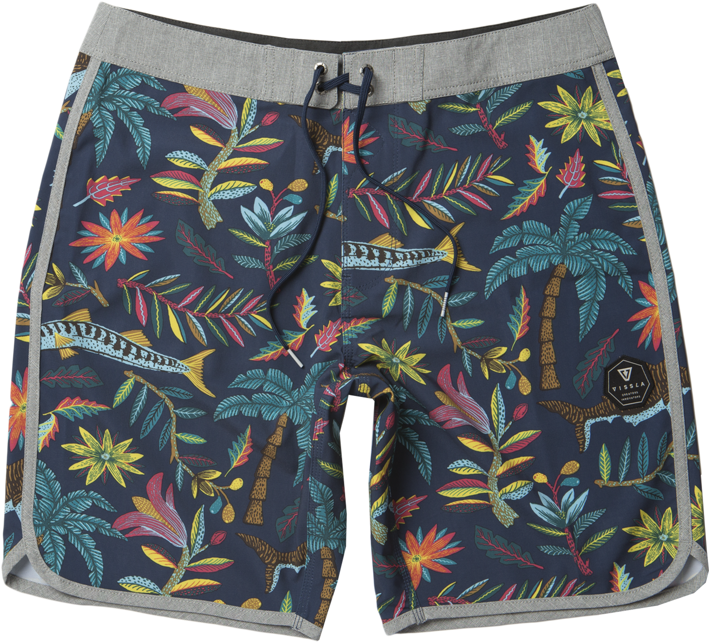 Boca De Tiburon Boys 17" Boardshort - Vissla Bocca De Tiburon Boardshort (1440x1440), Png Download