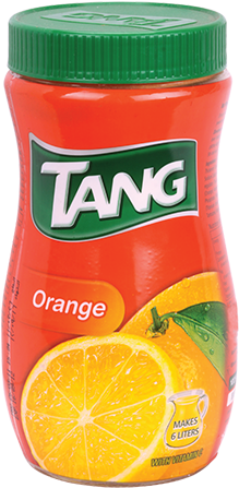 Tang Glass Jar - Tang Orange 750 Gm (420x520), Png Download