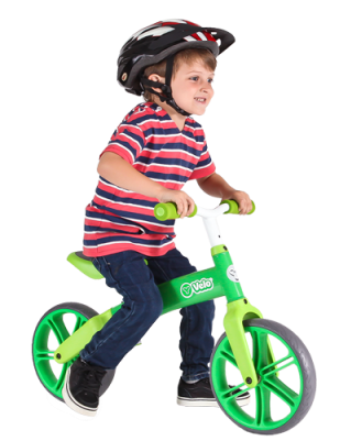 Y Velo Green - Y-volution Y Velo Balance Bike (400x400), Png Download