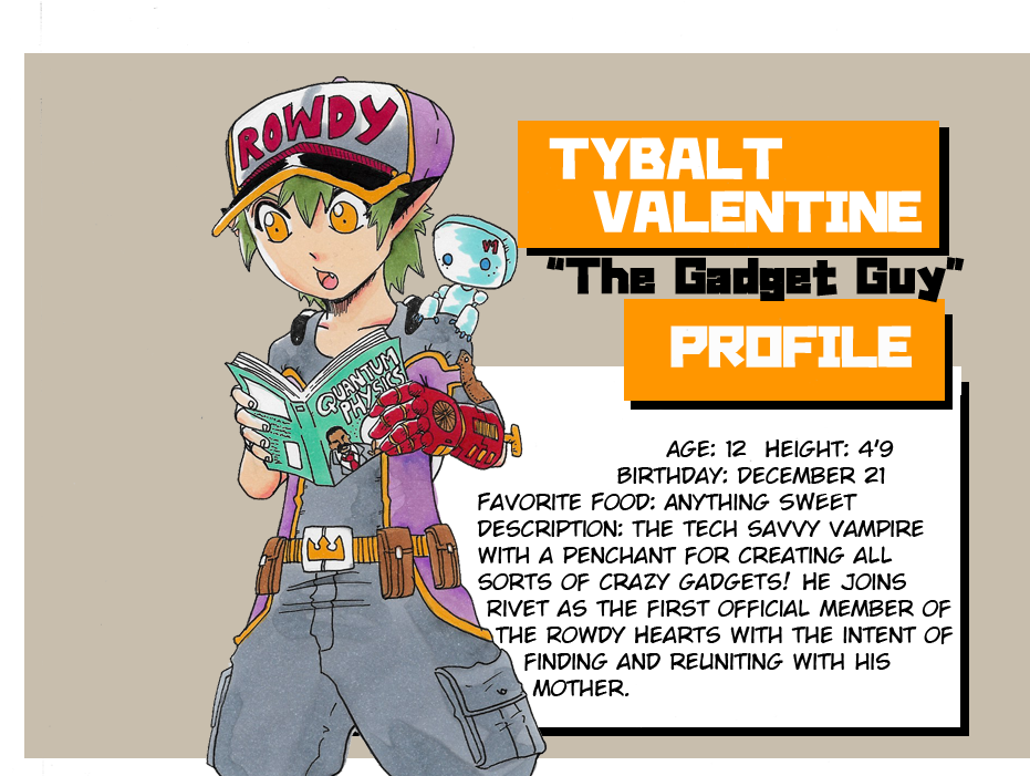 Tybalt Profile - Portable Network Graphics (1000x700), Png Download