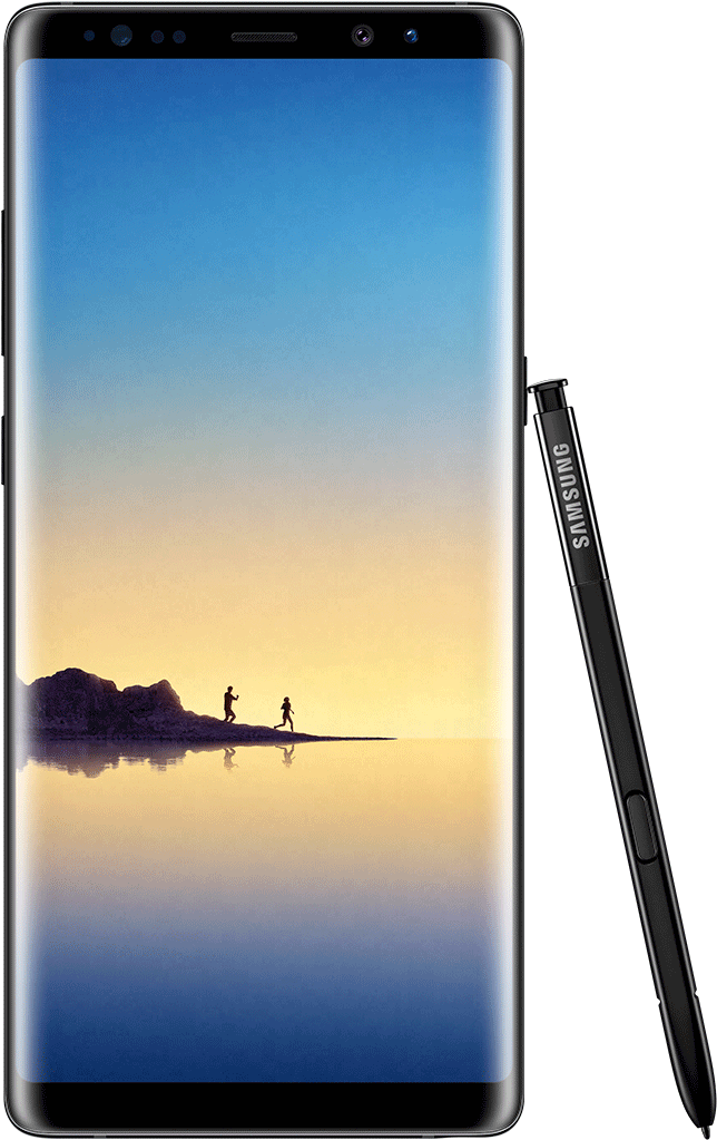 Free Phone - Samsung Galaxy Note8 Black Mobile Phone (270x480), Png Download