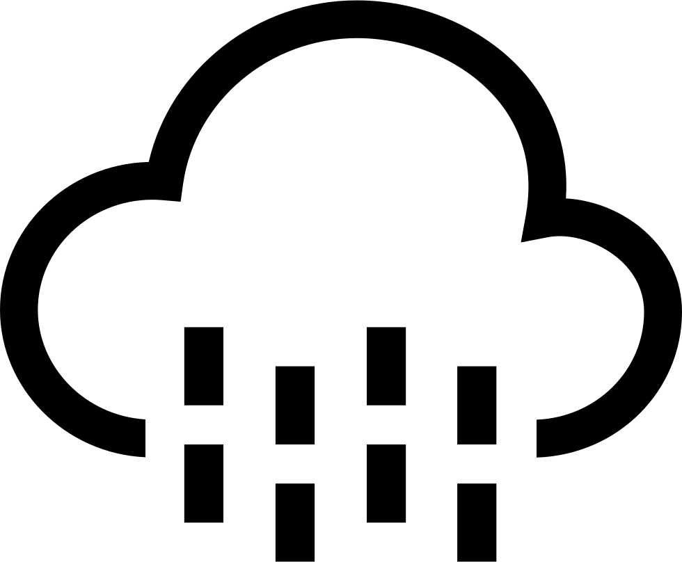 Light Rain - - Rain (980x808), Png Download