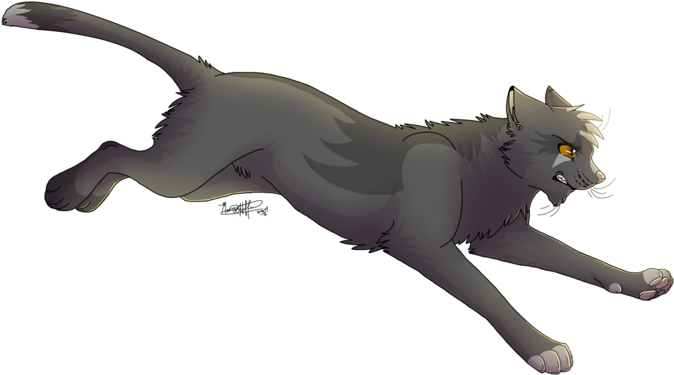 Grey Wing By Warrior Junkie-d7ahjh1 - Gray Wing Warrior Cats (1024x661), Png Download
