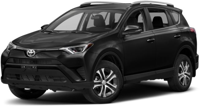 2018 Toyota Rav4 - Black 2017 Honda Pilot (648x345), Png Download